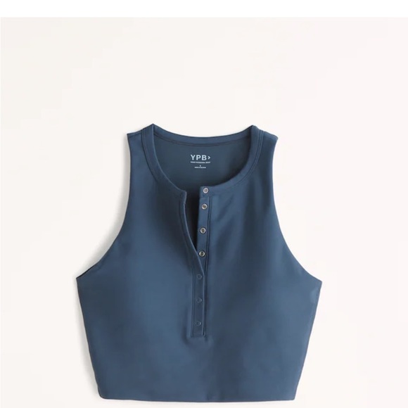 Abercrombie & Fitch Tops - NWT YPB by Abercrombie & Fitch Henley slim tank